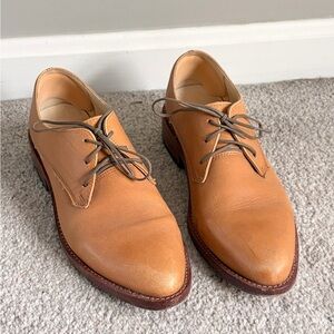 Nisolo Light Brown Leather Oxfords